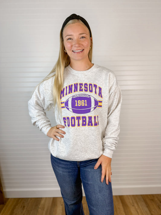 Retro Minnesota Football Crewneck