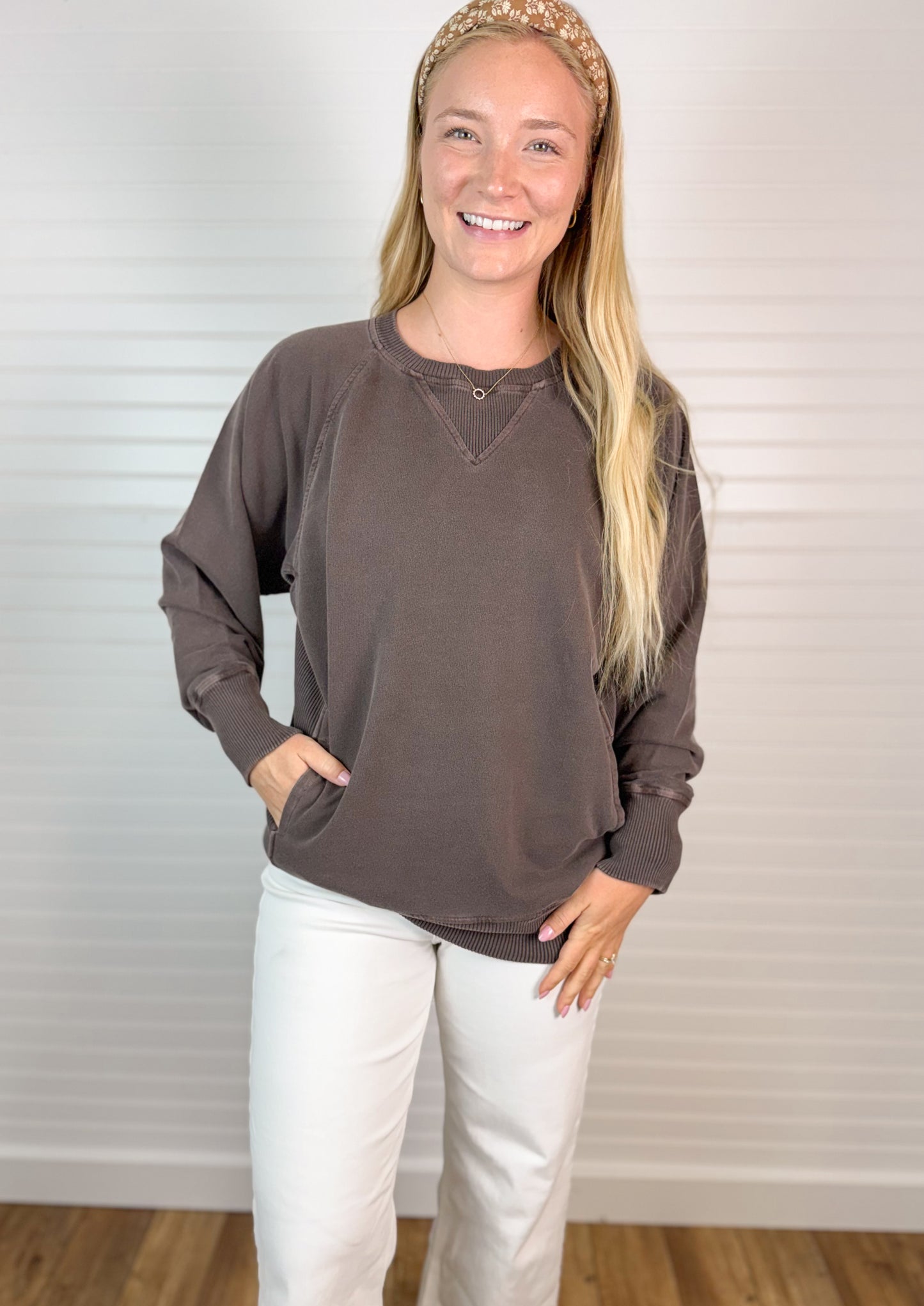 Pigment Dyed French Terry Pullover (8 colors)