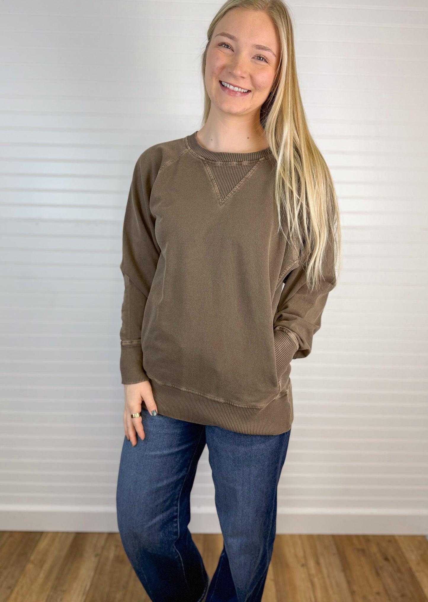 Pigment Dyed French Terry Pullover (8 colors)