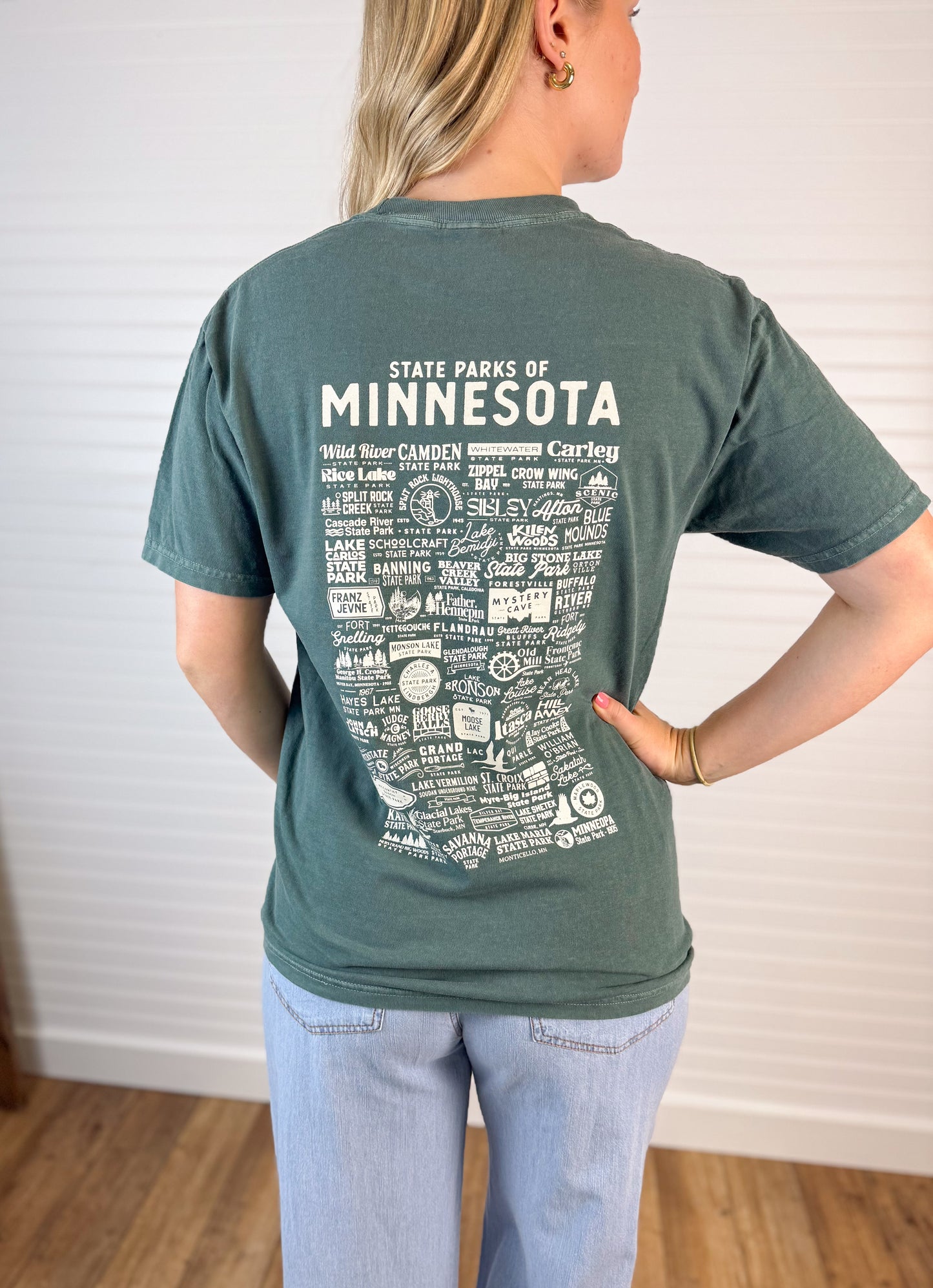 State Parks Minnesota Tee - Spruce