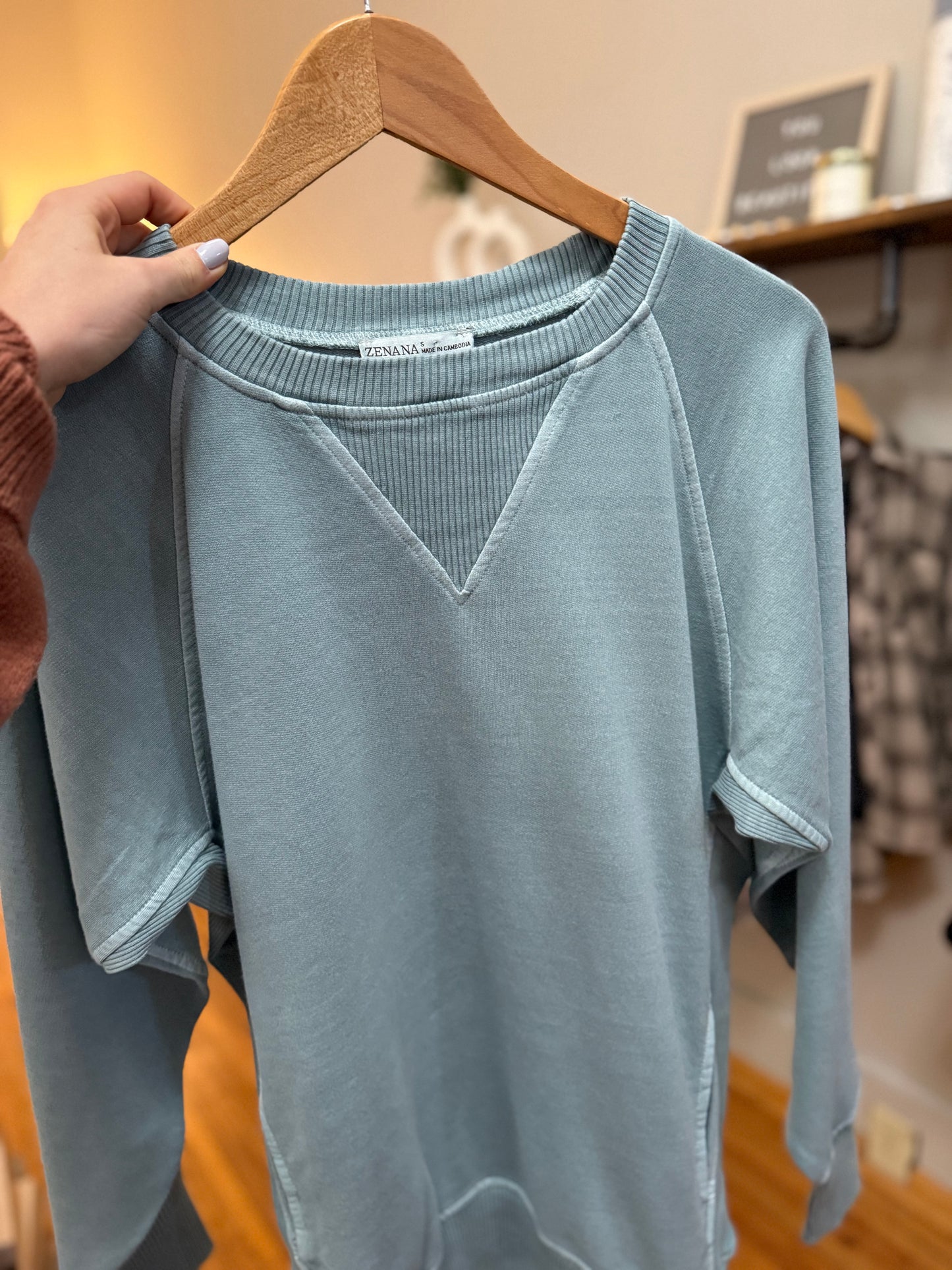 Pigment Dyed French Terry Pullover (8 colors)