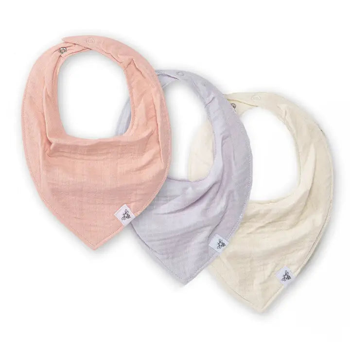Organic Baby Bandana Bibs (6 colors)
