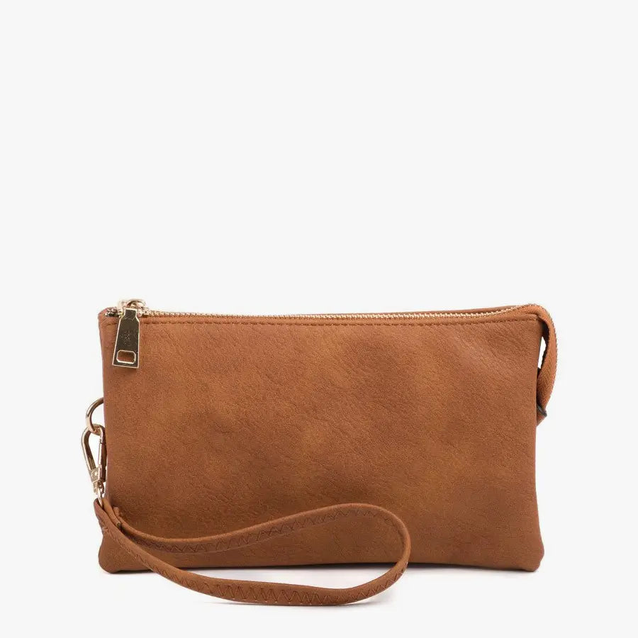 Vegan Leather Crossbody/Wristlet (8 colors)