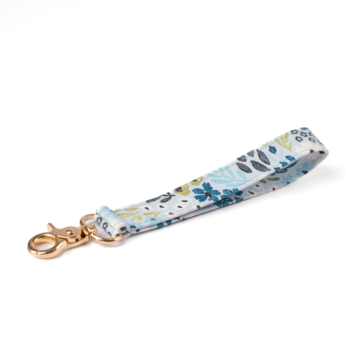 Waterfall Floral Wristlet Keychain