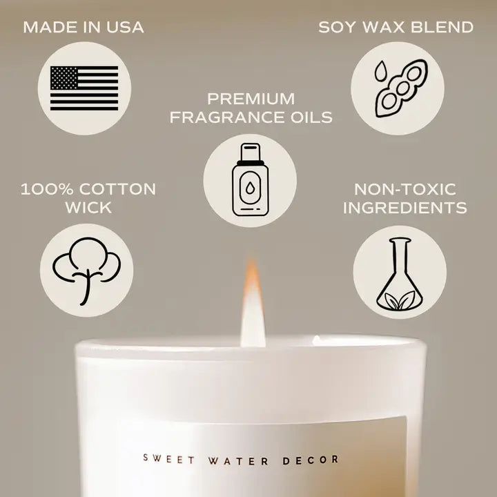 Warm and Cozy Soy Candle - 11oz