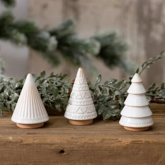 Mini Ceramic Christmas Tree (3 styles)