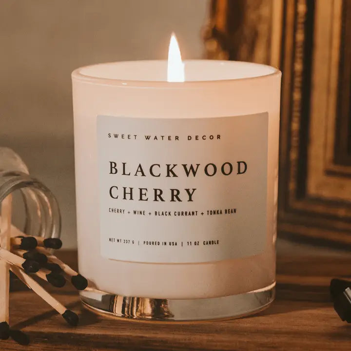 Blackwood Cherry Soy Candle - 11oz