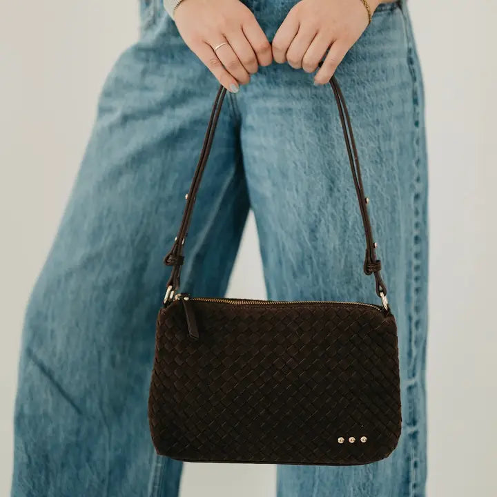 Suede Harper Shoulder Bag (2 colors)