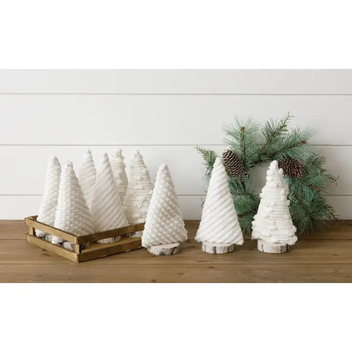 Plush Log Christmas Tree (3 styles)