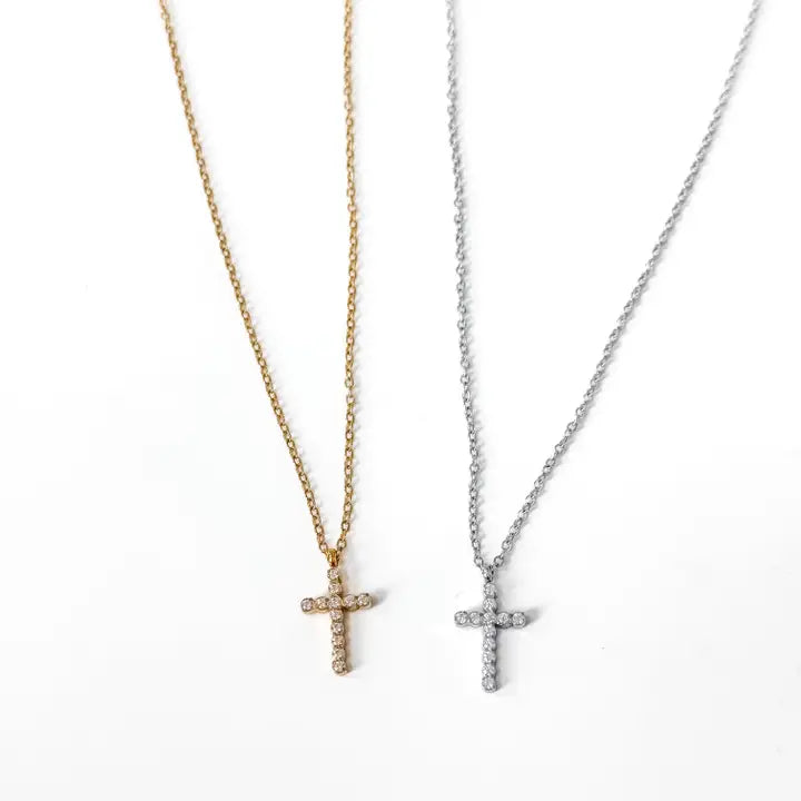 Classy Cross Necklace - WATERPROOF (2 colors)