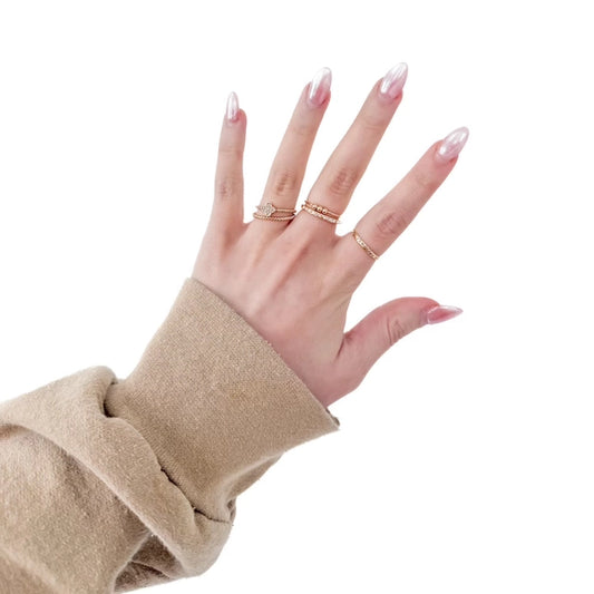 Pretty Simple Ring Set (2 styles)