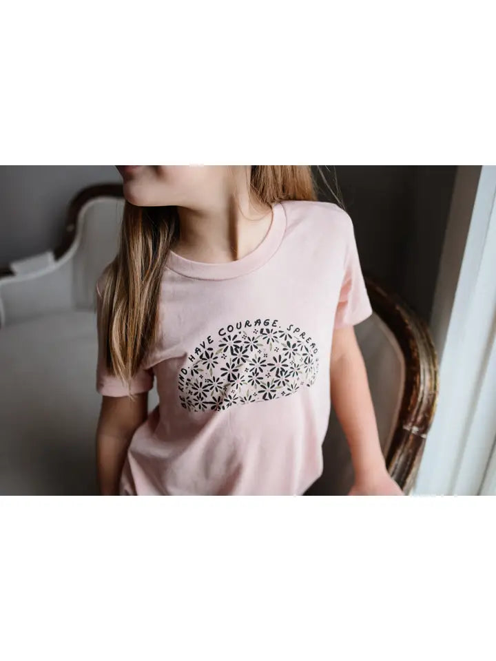 Be Kind. Have Courage. Toddler Tee