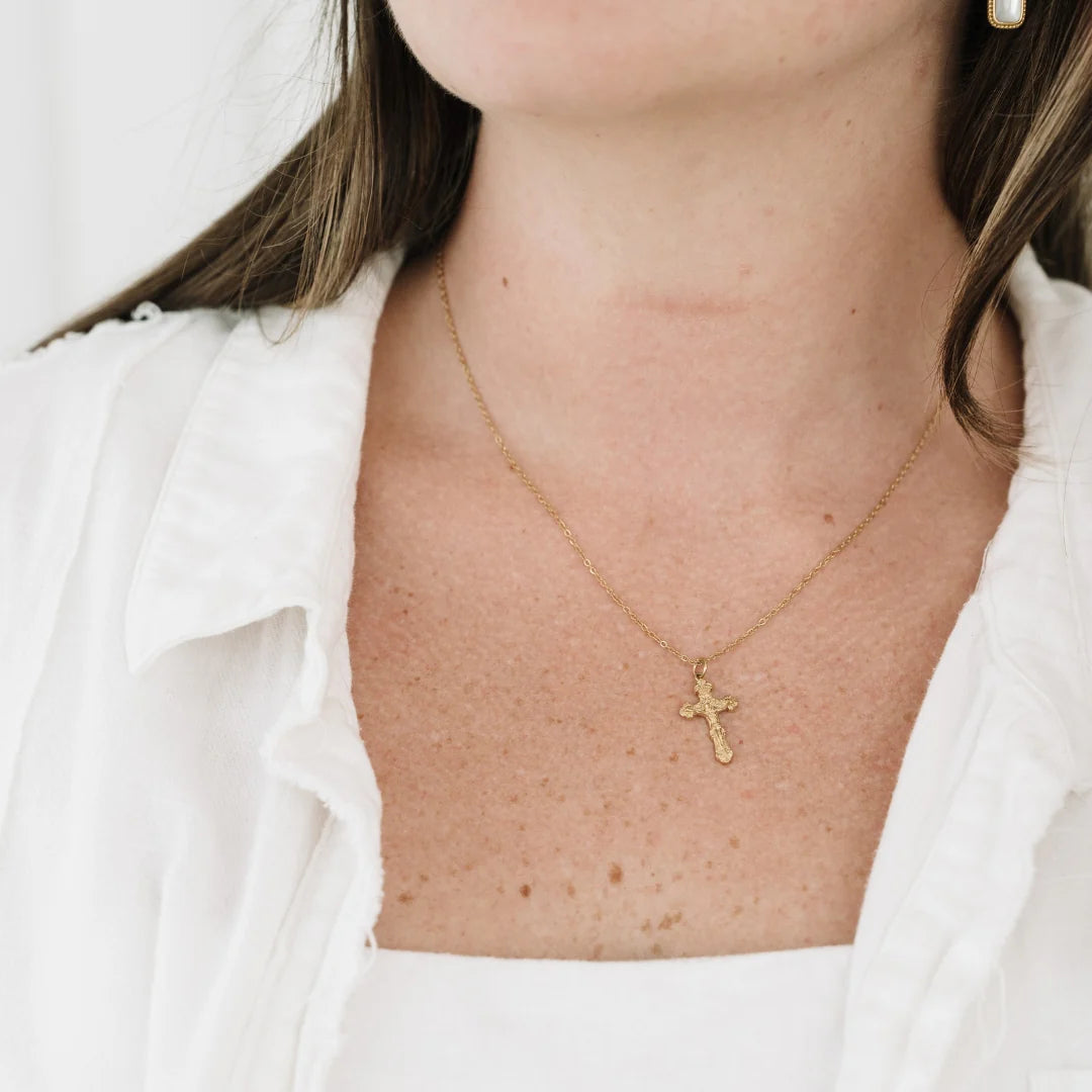 Vintage Crucifix Necklace