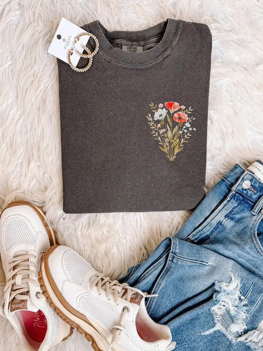 Strength & Dignity Graphic Tee - Pepper