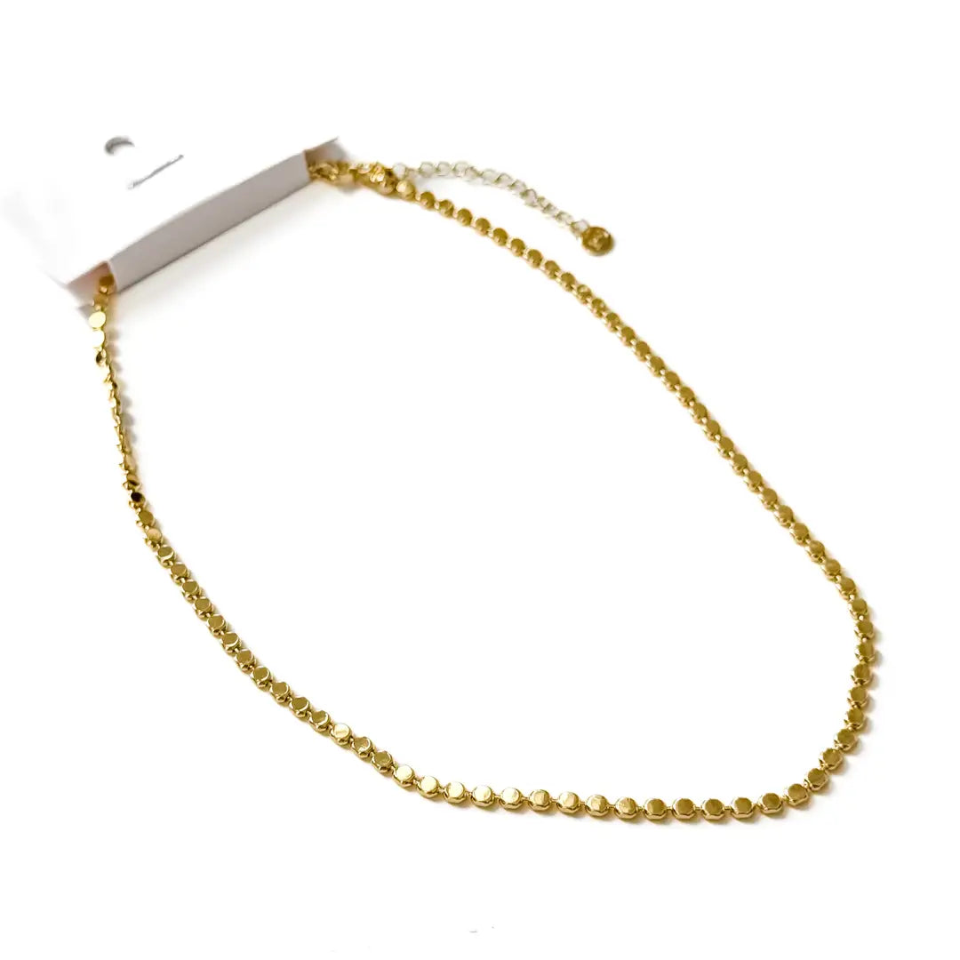 Disc Chain Neckalce - WATERPROOF