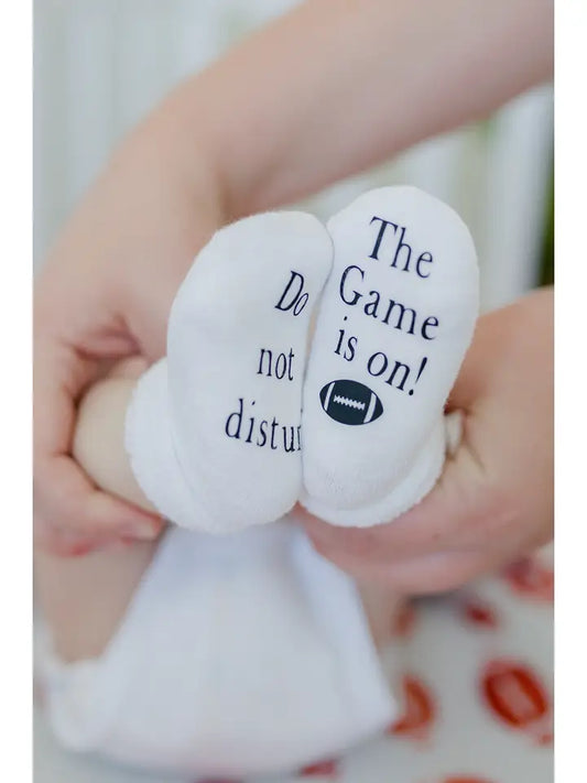 Do Not Disturb, The Game Is On Baby Socks