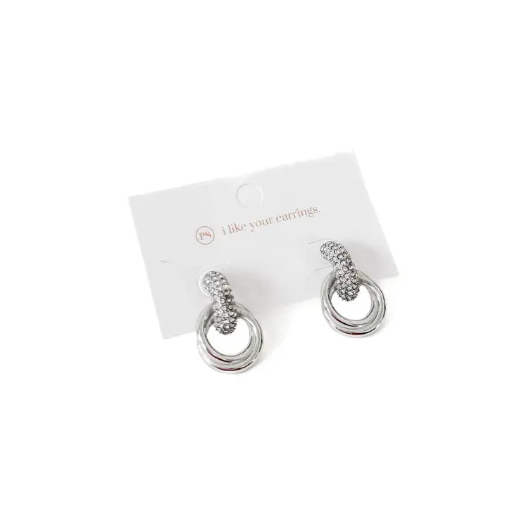Double Hoop Earrings - WATERPROOF (2 colors)