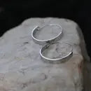 Edge Hoop Earrings (2 colors)