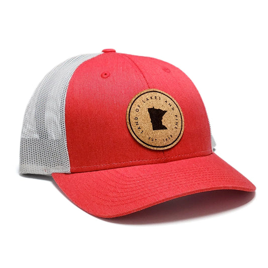 Land of Lakes Hat - Red