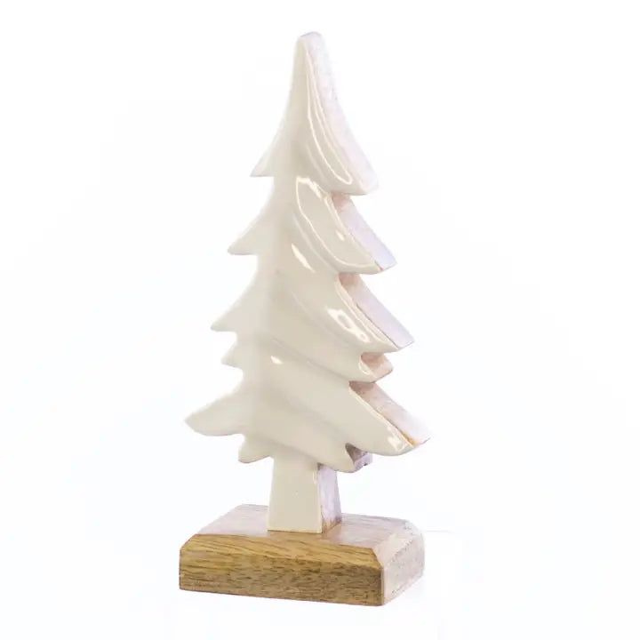 Enamel White Tree