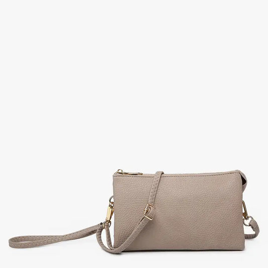 Vegan Leather Crossbody/Wristlet (5 colors)
