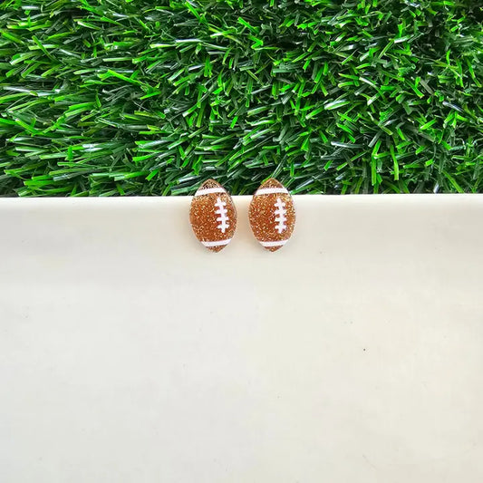 Glitter Football Studs