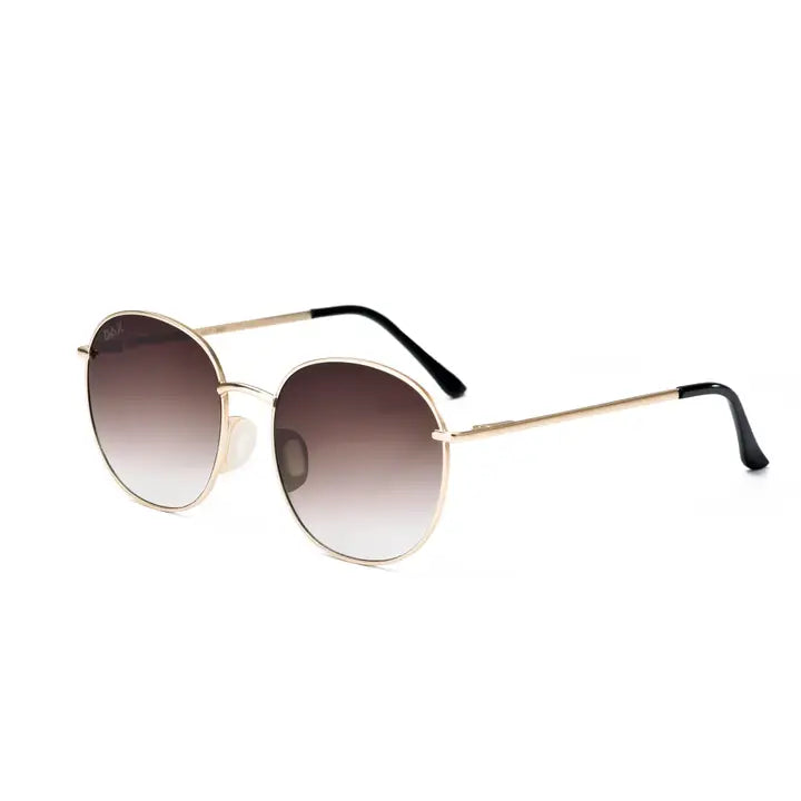 Georgie Large Round Sunglasses