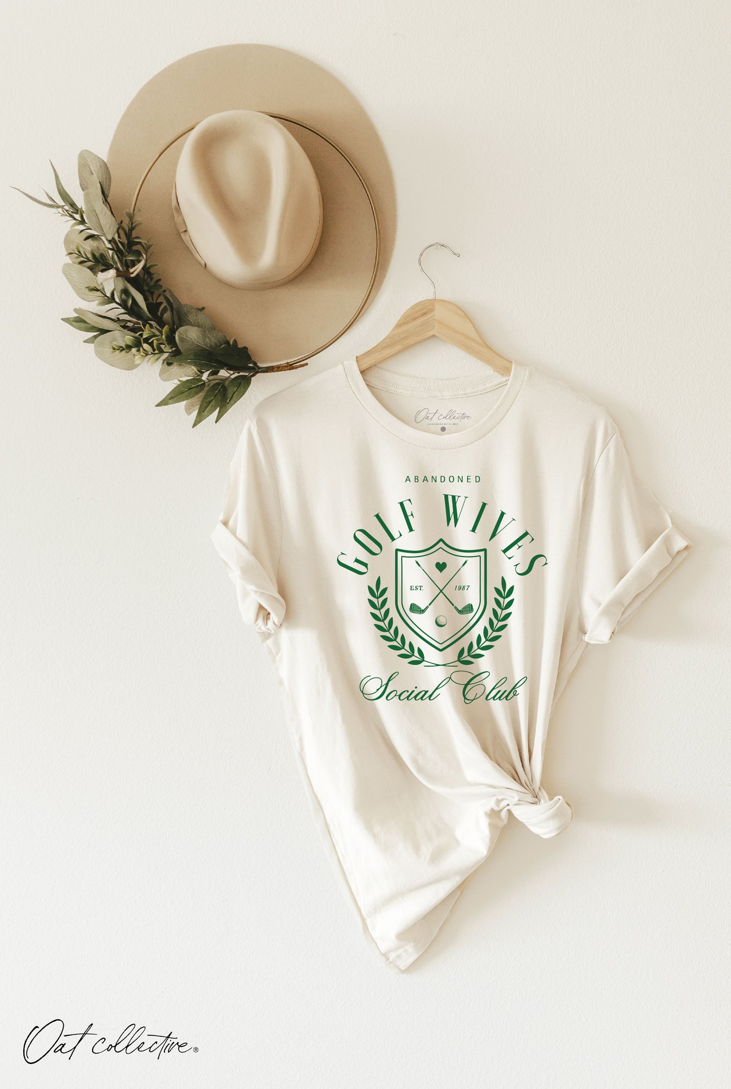 Abandoned Golf Wives Graphic Tee - Off White