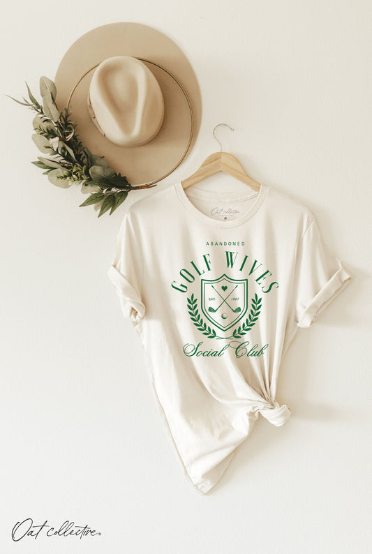 Abandoned Golf Wives Graphic Tee - Off White