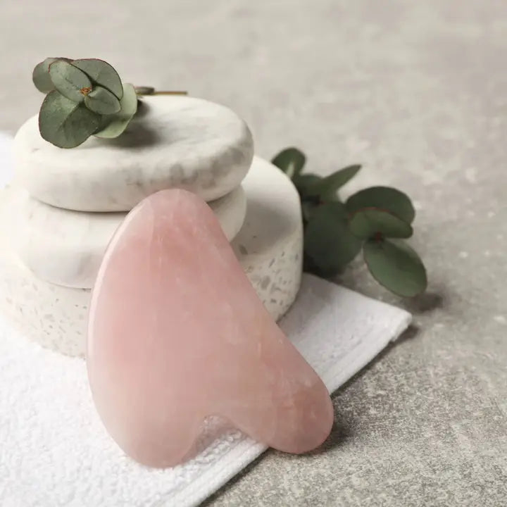 Gua Sha Facial Stone - Pink