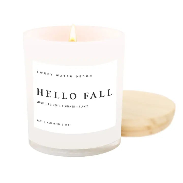 Hello Fall Soy Candle - 11oz