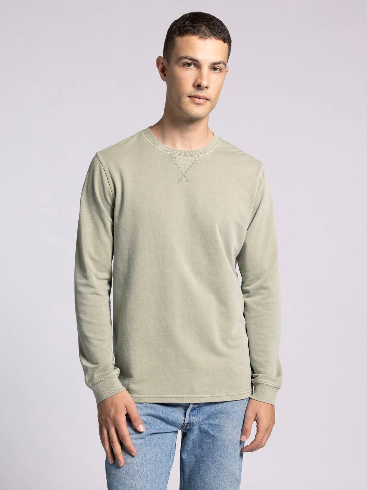 Men's Hemsworth Top - Grey Sage