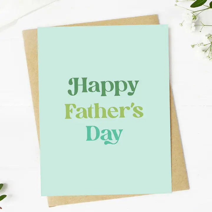 Happy Father's Day Greeting Card
