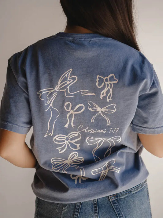 He Holds All Together Christian Graphic Tee