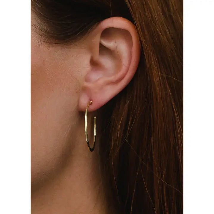 Basic Hoop Earrings (2 colors)