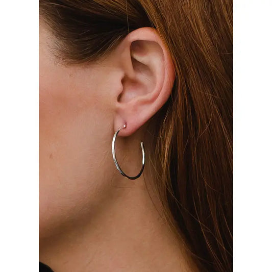 Basic Hoop Earrings (2 colors)