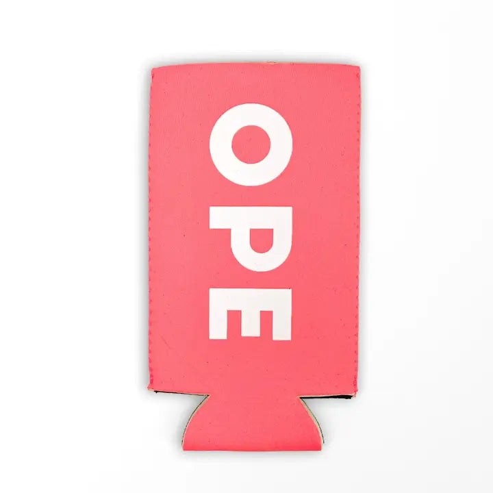OPE Slim Can Koozie - Pink