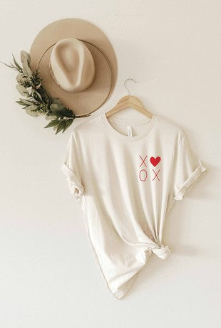 "XOXO" Graphic Tee - Vintage White