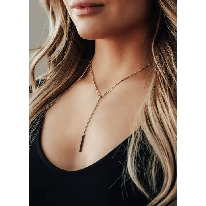 Lariat Necklace (2 colors)