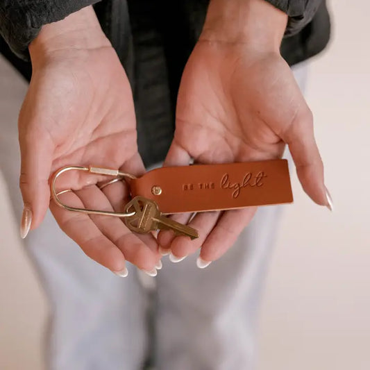 Be the Light Camel Key Fob Keychain