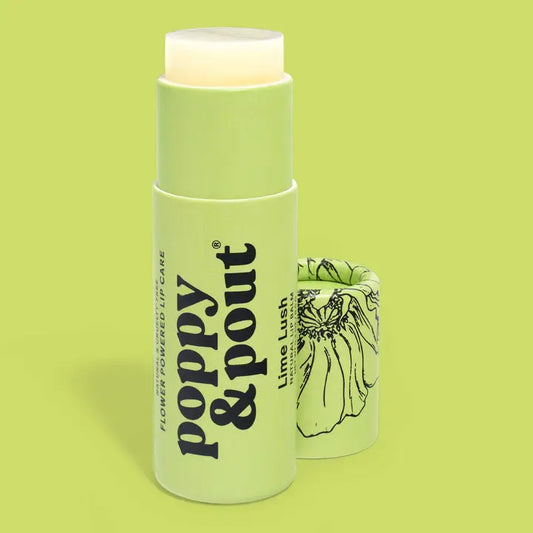 Poppy & Pout Lip Balm - Lime Lush