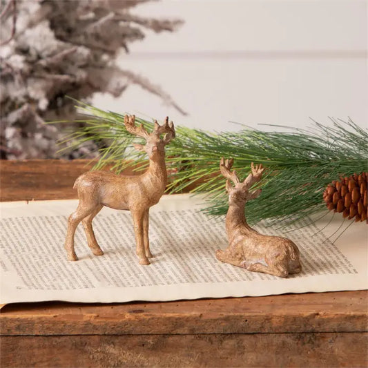 Mini Deer Figurines (2 styles)