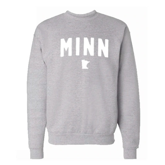 Minn Crewneck - Heather Gray