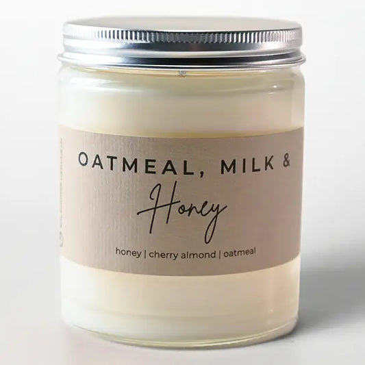 Oatmeal, Milk & Honey Soy Candle - 7oz