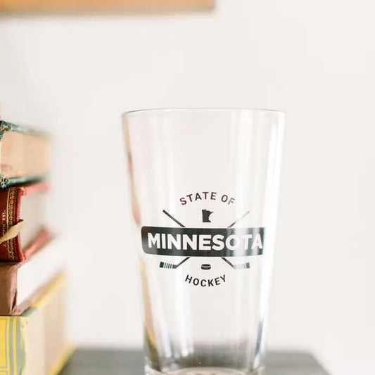 State of Hockey Pint Glass - 16oz