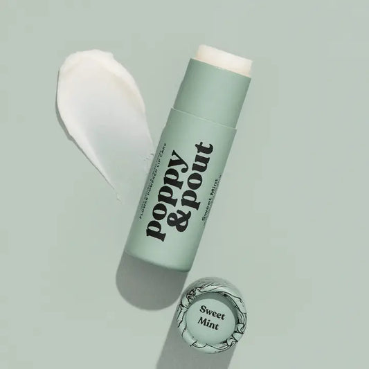 Poppy & Pout Lip Balm - Sweet Mint