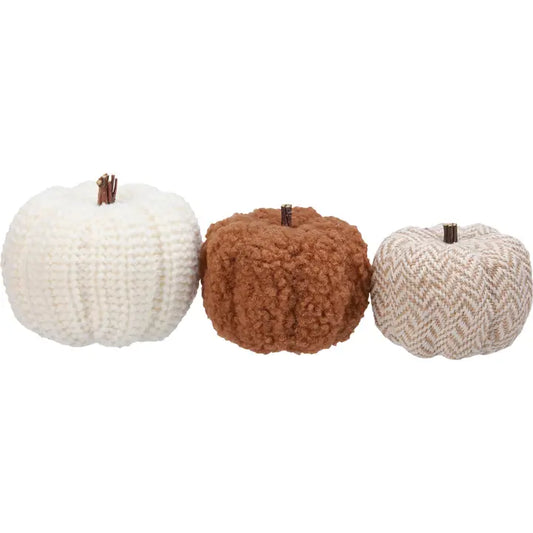 Knitted Pumpkins (3 styles)