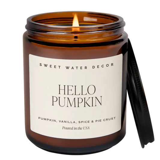 Hello Pumpkin Soy Candle - 9oz
