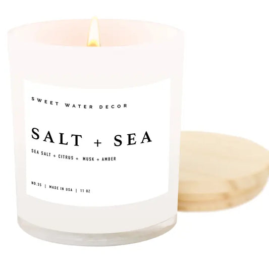 Salt and Sea Soy Candle - 11oz