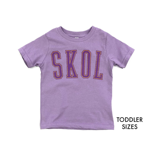 Toddler SKOL Graphic Tee - Purple